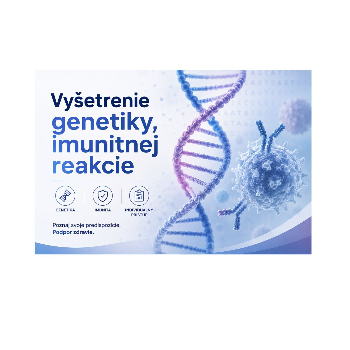 Vyšetrenie genetiky, imunitnej reakcie